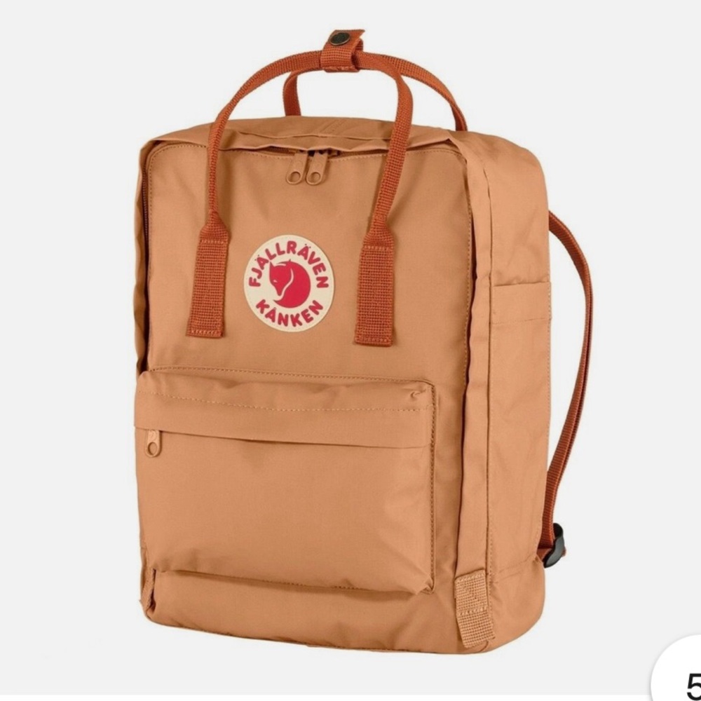 Fjallraven Classic Kanken Backpack Everyday Outdoor, Color Peach Sand-Terracotta